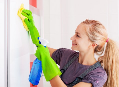 Office cleaning service for a Marylebone workplace reception area