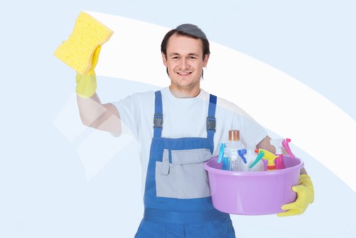 Marylebone Cleaners team working responsibly with a focus on safety