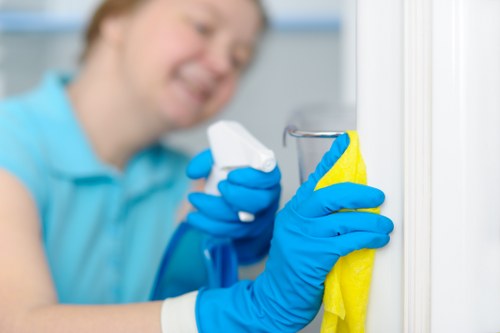 Detailed cleaning of shared commercial facilities in Marylebone