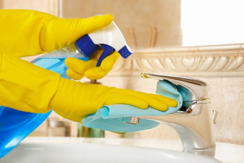 Professional builders clean for a Marylebone office or commercial space
