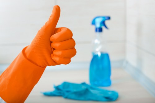 Careful stain treatment for a carpet in a central London flat