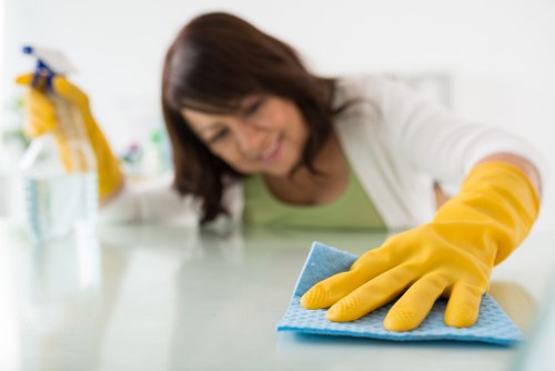 Detailed end of tenancy cleaning in a central London apartment