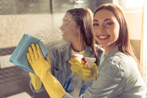 Bathroom deep cleaning in a Marylebone rental property